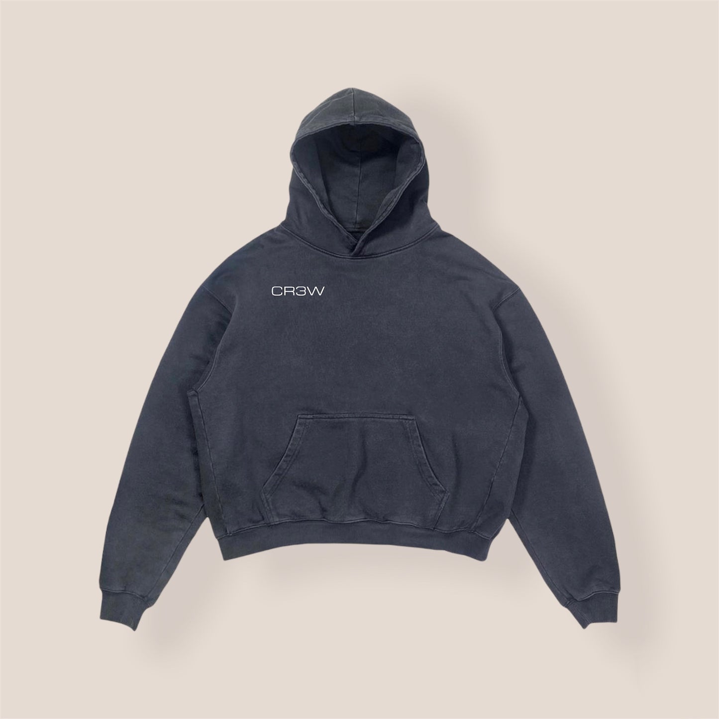 CR3W WASHED HOODIE