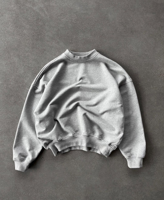 SMOKE GREY SWEATER