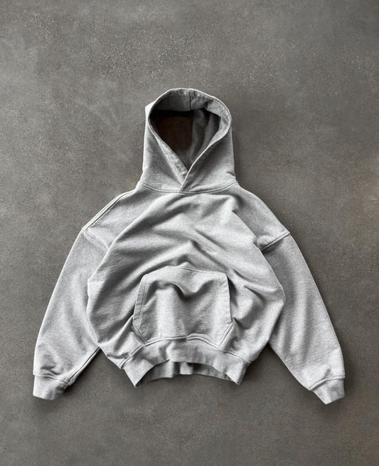 SMOKE GREY HOODIE